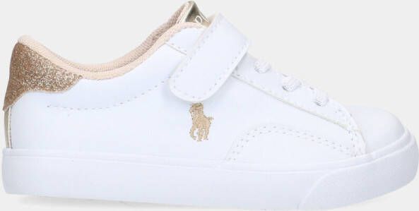 Ralph Lauren Polo Theron V PS White Gold kleuter sneakers - Foto 4