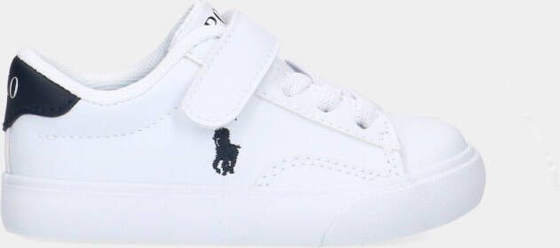 Ralph Lauren Polo Theron V PS White Navy peuter sneakers