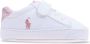 Ralph Lauren Polo Theron V Ps Layette White Pink Glitter baby sneakers - Thumbnail 1