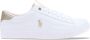 Ralph Lauren Polo Theron V White Gold kinder sneakers - Thumbnail 6
