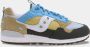 Saucony Unisex Sneakers met Stoffen en Suède Bovenwerk Blue Heren - Thumbnail 2