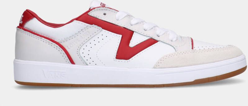 Vans Lowland CC Jmp R Court White Red heren sneakers