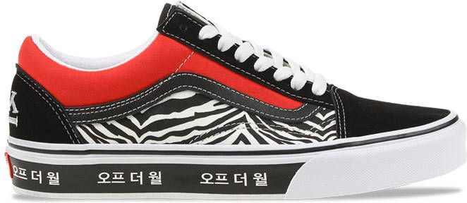 red vans low top old skool