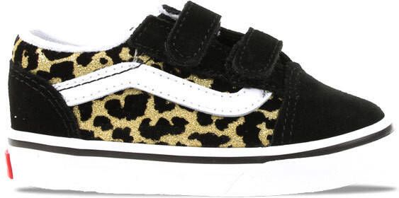 Vans Old Skool Zwart Luipaard Peuters