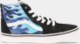 Vans Vlamprint Hoge Top Sneaker Black Unisex - Thumbnail 1