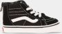 Vans SK8-Hi Zip sneakers zwart Textiel Effen 23 5 - Thumbnail 6