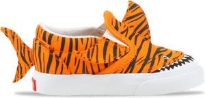 Vans Slip On V Shark Oranje Zwart Peuters