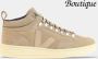 Veja Beige Logo Crudo Botin Qr0302969B Beige Heren - Thumbnail 2