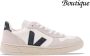 Veja Gerecyclede B-Mesh Sneakers met Marineblauwe Accenten White - Thumbnail 4