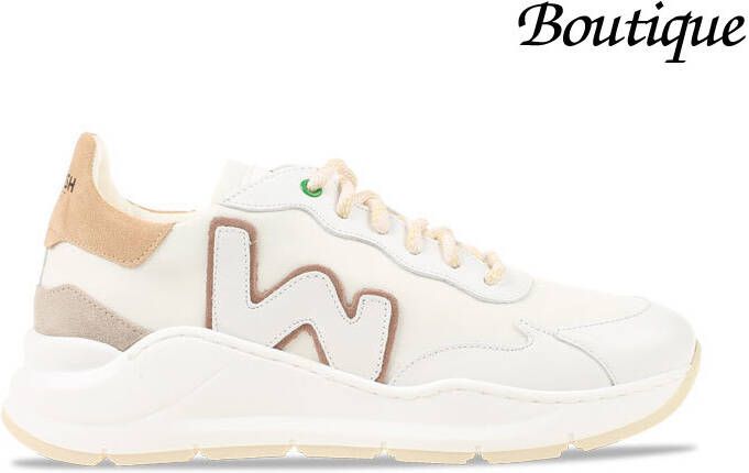 Womsh Wave Beige Wit Dames