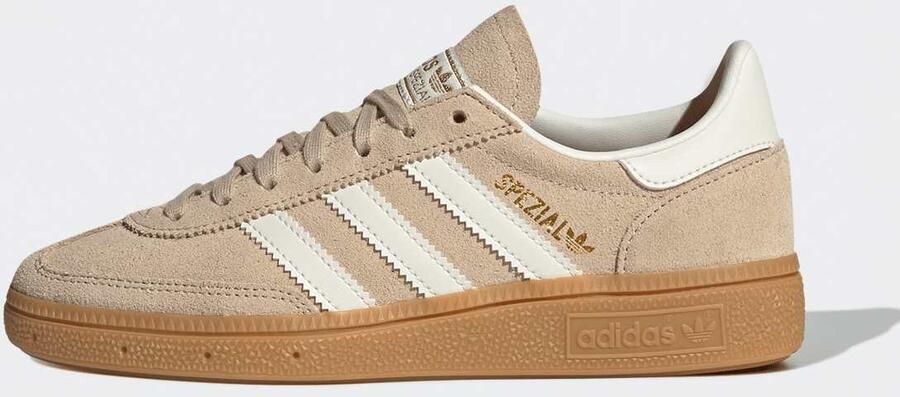 Adidas Handball Spezial Unisex Schoenen Beige Maat: 38 2 3 Leer Foot Locker - Foto 4