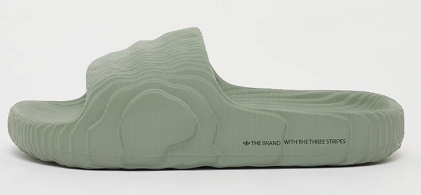 Adidas Originals Adilette 22 Badslippers Adilette Schoenen silver green silver green core black maat: 46 beschikbare maaten:39 40.5 42 43 44.5 4 - Foto 9