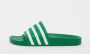 Adidas Originals Adilette Badslippers Sandalen & Slides Schoenen green ftwr white green maat: 35 beschikbare maaten:37 38 39 35 - Thumbnail 3
