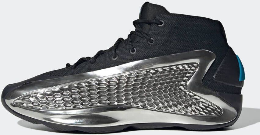 adidas Originals Anthony Edwards 1 Basketbalschoen Basketball in zilver formaten: 45 1 3