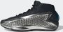 Adidas Originals Anthony Edwards 1 Basketbalschoen Basketball in zilver formaten: 45 1 3 - Thumbnail 3