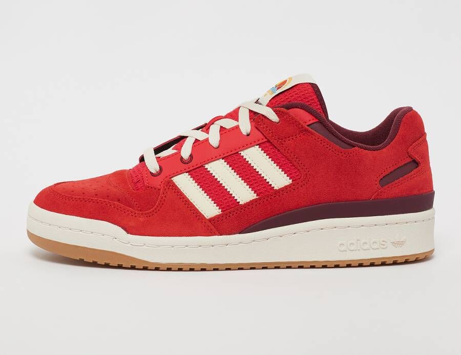 adidas Originals Forum Low Cl Sneaker Basketball Schoenen red off white gum3 maat: 41 1 3 beschikbare maaten:41 1 3