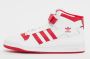 Adidas Originals Forum Mid Schoenen Cloud White Vivid Red Cloud White Heren - Thumbnail 4