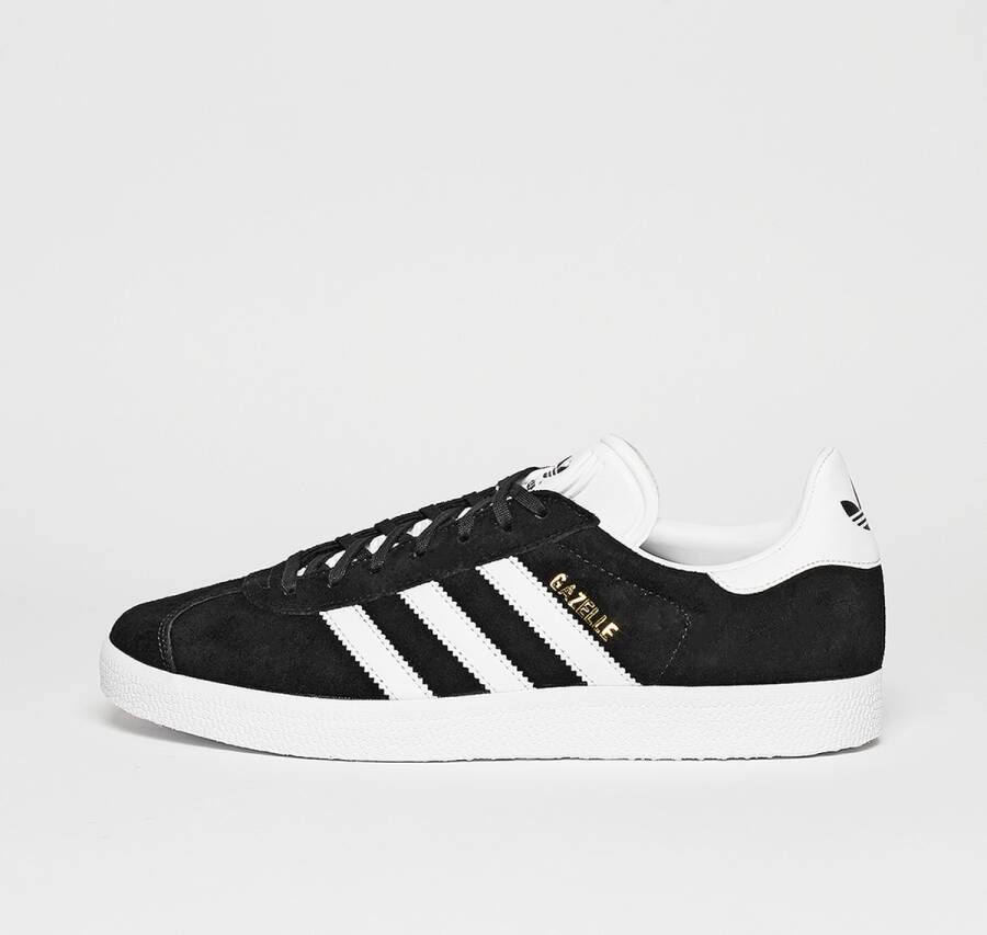 adidas Originals Gazelle Fashion sneakers Schoenen core black white gold met. maat: 37 1 3 beschikbare maaten:36 2 3 37 1 3 38
