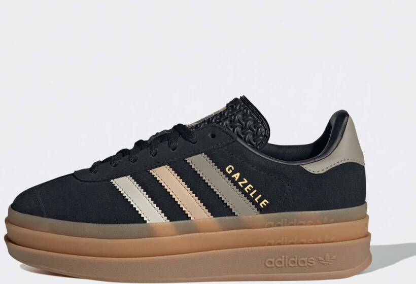 adidas gazelle silver green womens adidas Gazelle Bold - Dames