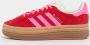 Adidas Originals Gazelle Bold Dames Collegiate Red Lucid Pink Core White- Dames Collegiate Red Lucid Pink Core White - Thumbnail 6