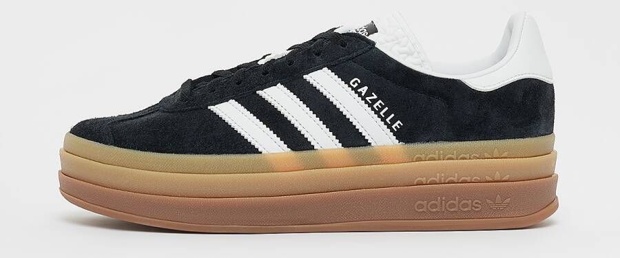 Adidas Originals Gazelle Bold Core Black Cloud White Cloud White- Core Black Cloud White Cloud White - Foto 9