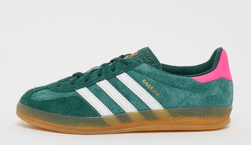 adidas Originals Gazelle Indoor W Sneaker Gazelle Schoenen collegiate green ftwr white lucid pink maat: 36 2 3 beschikbare maaten:36 2 3 38 2 3