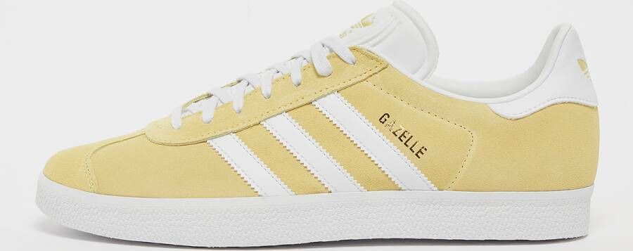 Adidas Originals Gazelle Schoenen Almost Yellow Cloud White Gold Metallic - Foto 6