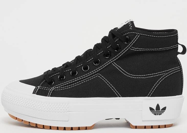 Adidas Originals Nizza Trek Women Cblack Ftwwht Gum3 Schoenmaat 40 2 3 Sneakers GZ8857 - Foto 4