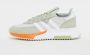 Adidas Originals Retropy F2 sneakers lichtgrijs wit oranje - Thumbnail 10