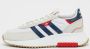Adidas Originals Retropy F2 sneakers wit donkerblauw rood - Thumbnail 5