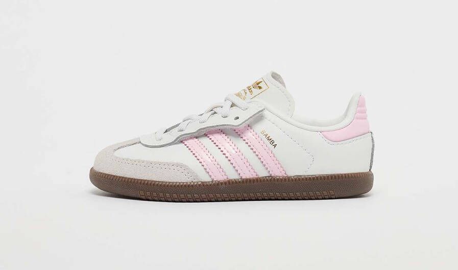 adidas Originals Samba OG Comfort Closure Elastic Lace Unisex lichtroze Schoenen