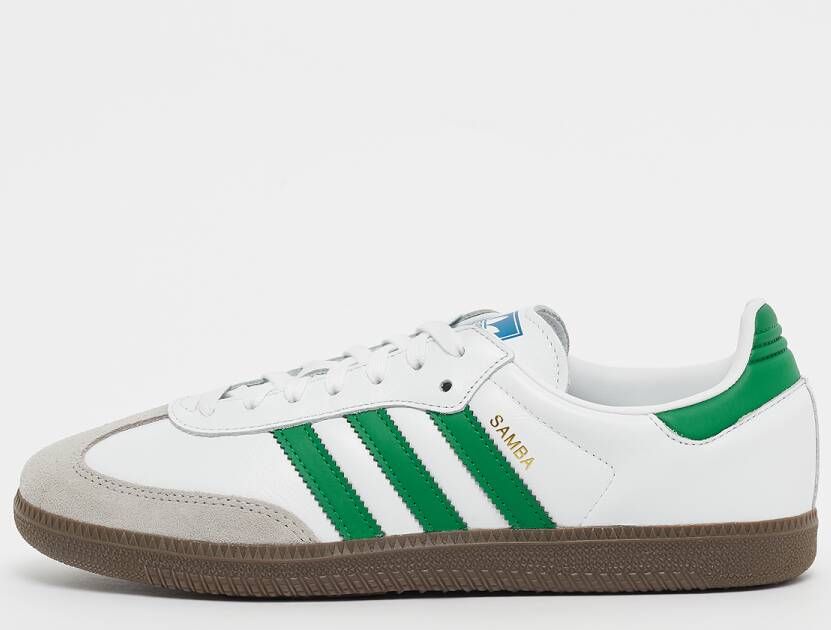 Adidas Originals Samba OG White Green Gum 5- White Green Gum 5 - Foto 14