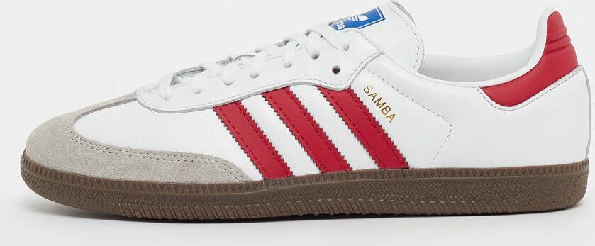 Adidas Originals Samba OG White Better Scarlet Gum 5- White Better Scarlet Gum 5 - Foto 5