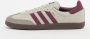 Adidas Originals Samba OG Putty Grey Maroon Gold Metallic- Heren Putty Grey Maroon Gold Metallic - Thumbnail 4