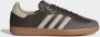 Adidas Originals Samba OG Brown Putty Grey Gold Metallic- Brown Putty Grey Gold Metallic - Thumbnail 4