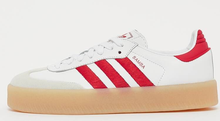 adidas Originals Sambae Women Sneaker Terrace Styles Dames ftwr white better scarlet ftwr white maat: 36 2 3 beschikbare maaten:36 2 3 37 1 3 38