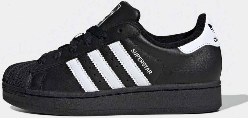 adidas Originals Superstar II J core black lucid pink core black unisex zwart 1 3 Schoenen