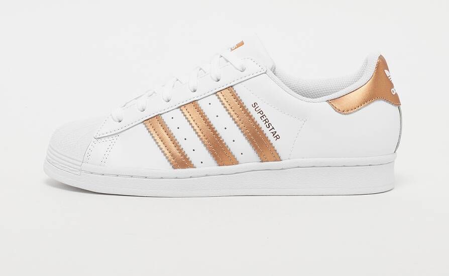 Adidas Originals Witte Leren Sneakers met Contrast Inzetstukken White Dames - Foto 12