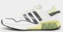 Adidas Originals ZX 2K Boost Pure Schoenen Cloud White Grey Five Pulse Yellow Dames - Thumbnail 4
