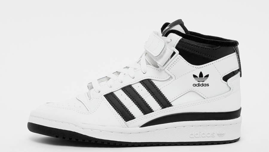 adidas Originals Forum Mid J Sneaker Basketball Schoenen ftwr white core black ftwr white maat: 36 2 3 beschikbare maaten:36 2 3 36