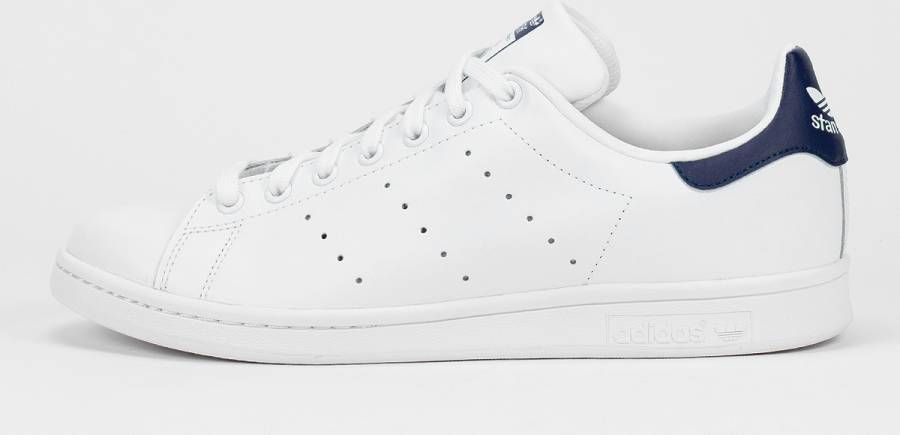 Adidas Originals Stan Smith Heren Core White / Dark Blue / Dark Blue/Blue  Heren - Schoenen.nl