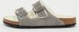 Birkenstock Arizona Shearling Slippers Stone Coin Narrow fit | Grijs | Suède - Thumbnail 11