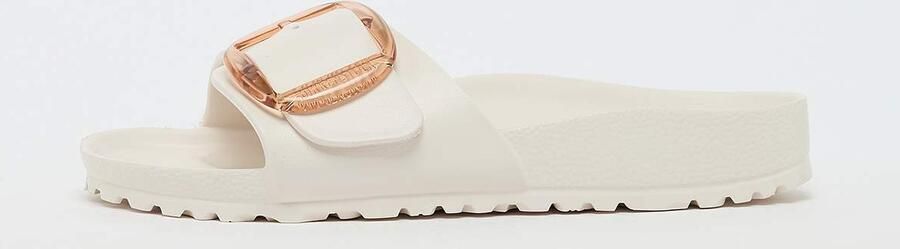 BIRKENSTOCK Slippers Dames Madrid Big Buckle Eva Maat: 38 Materiaal: Rubber Kleur: Wit - Foto 8