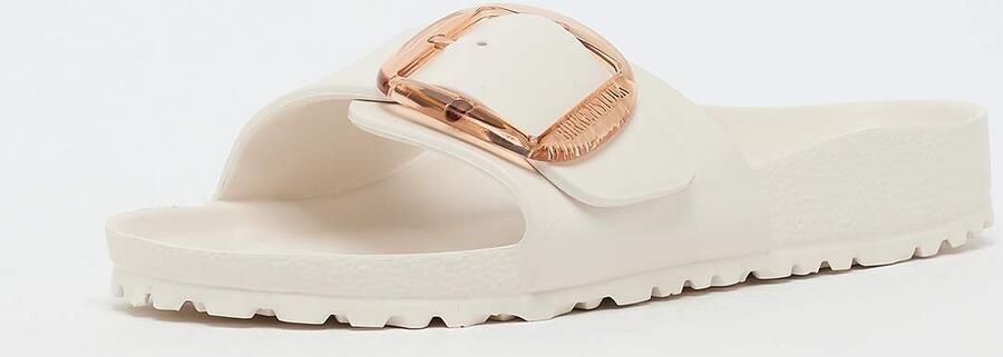 BIRKENSTOCK Slippers Dames Madrid Big Buckle Eva Maat: 38 Materiaal: Rubber Kleur: Wit - Foto 10