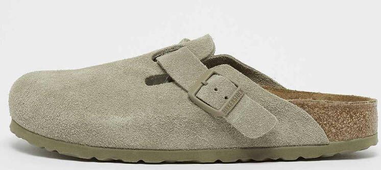 Birkenstock Boston LEVE Favorite Styles in groen formaten: 39