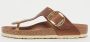 Birkenstock Gizeh Big Buckle Nl Womens Cognac Schoenmaat 35 Slides 1018745 - Thumbnail 6