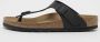 BIRKENSTOCK Teenslippers Gizeh Maat: 39 Materiaal: Leatherlook Kleur: Zwart - Thumbnail 13