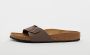 Birkenstock Madrid Slippers Mocha Regular fit | Bruin | Imitatieleer - Thumbnail 7