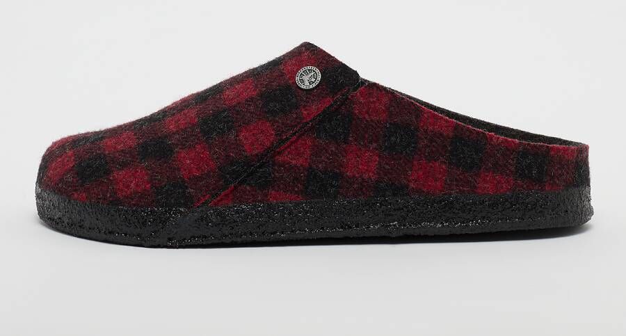 Birkenstock Zermatt Shearling Pantoffels Plaid Red Wolvilt Regular-fit - Foto 3
