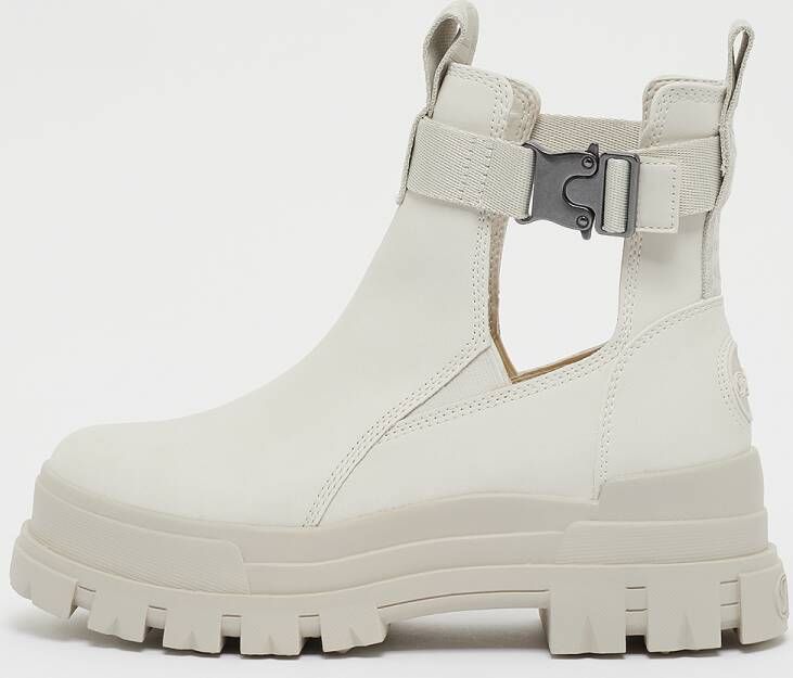 Buffalo Aspha Sneakers Dames Beige Leer - Foto 4